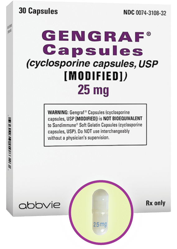 Gengraf box; cyclosporine modified